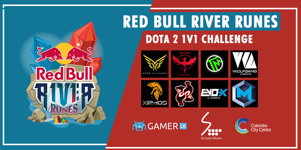 Red Bull River Runes – Red Bull steps into the Sri Lankan Esports arena with first River Runes Dota 2 1v1 Championship