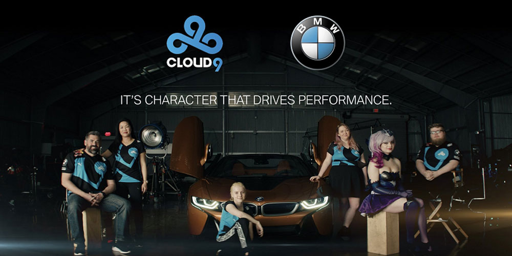 BMW signs with Esports team Cloud9 in their first step into team sponsorship