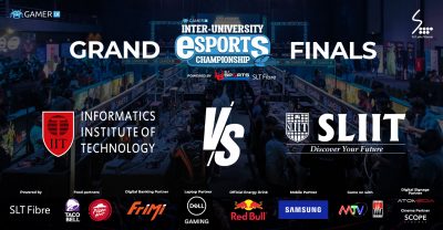 IIT & SLIIT qualify for Inter-University Esports Championship ’19 grand finals!