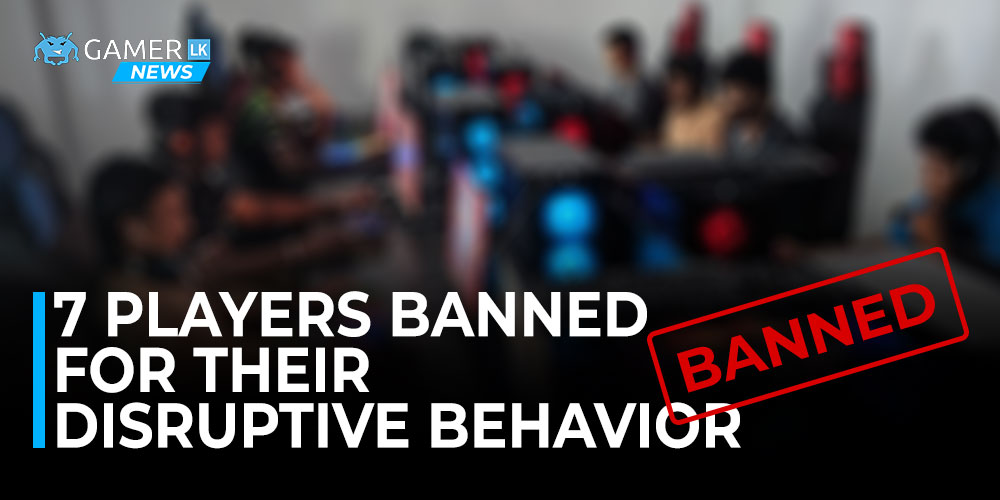 A few disruptive players receive a 9 month tournament ban