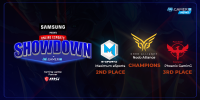 Noob Alliance tops clan leaderboard at Samsung Online Esports Showdown; Maximum Esports climbs to second