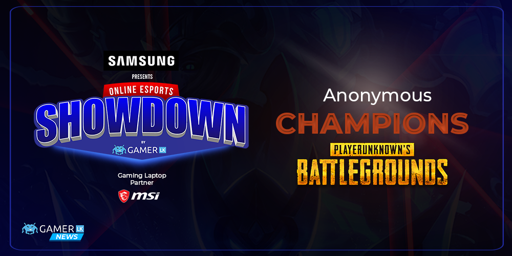 Team Anonymous wins PUBG title, with TM Shy Military taking 2nd place in Samsung Online Esports Showdown