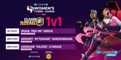 Women’s Clash Royale title goes to PnX – imi, with Nyteshade and TM -Valerie coming in at 2nd and 3rd place