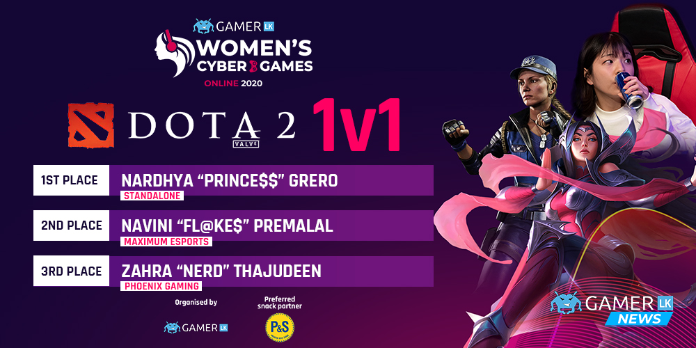 Nardhya “Princess” Grero is the Women’s Cyber Games ‘20 DOTA 2 champion