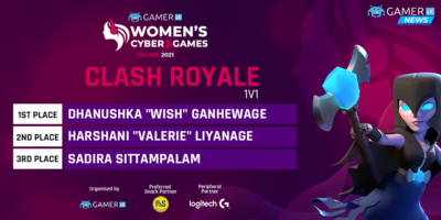 Wish comes out on top as champion at the WCG 21’ Clash Royale 1v1 tournament.