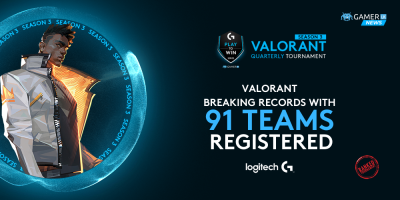 The highest Valorant participation for a Sri Lankan tournament – Logitech G Play to Win Season 3 attracts 91 teams