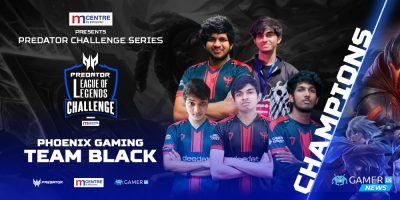 PnX – BLACK crowned champions after amazing comeback at the LOL Predator Challenge Series by mCENTRE