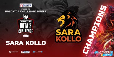 Sara Kollo wipe out the competition to win the DOTA 2 Predator Challenge Series by mCENTRE.