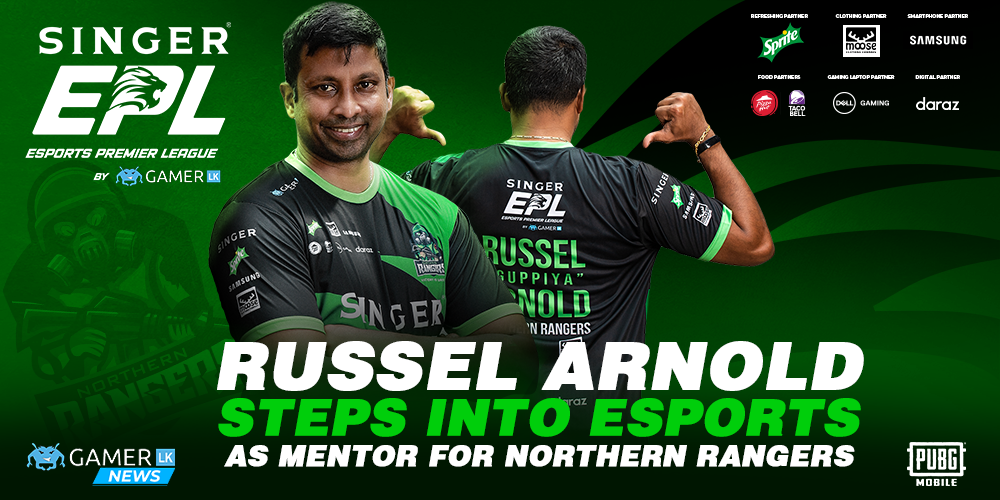 Russel Arnold joins Gamer.LK’s SINGER Esports Premier League