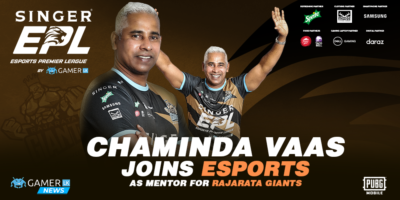 Chaminda Vaas joins Gamer.LK’s SINGER Esports Premier League