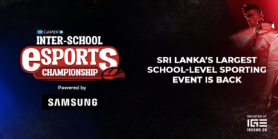 Gamer.LK takes Esports to schools with Inter-School Esports Championship 2021 powered by Samsung