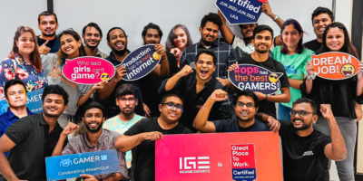 Gamer.LK is Sri Lanka’s first Esports company to be certified a Great Place to Work