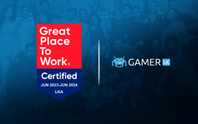 Gamer.LK Makes History Again as First Sri Lankan Esports Company to Secure Back-to-Back Great Place to Work Certification